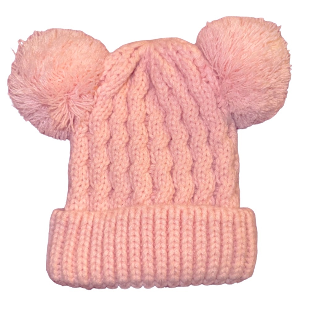 5/$20 | Baby Girl Winter Knit Pom Pom Hat